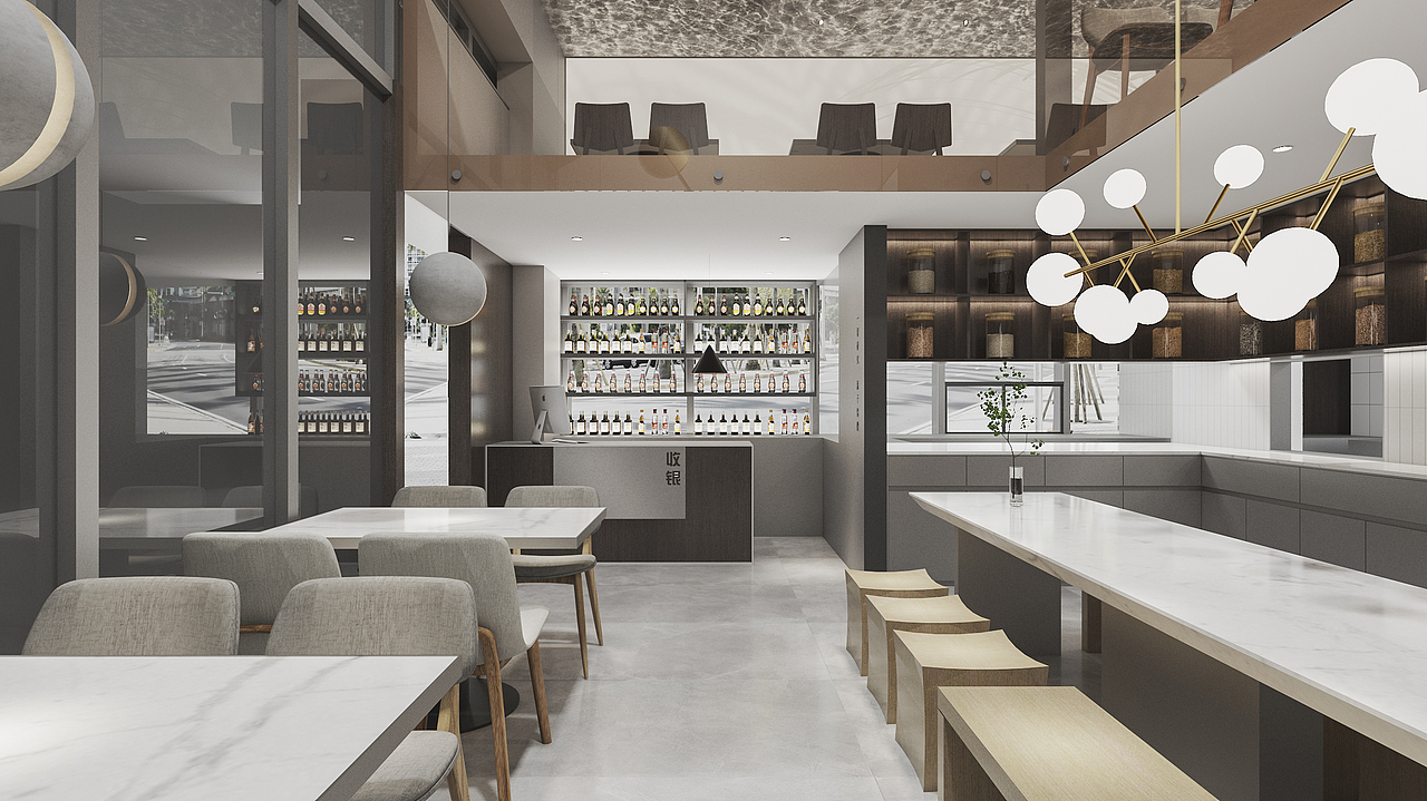餐饮空间设计 | 八斩鹅卤味研究院分店(舟山)