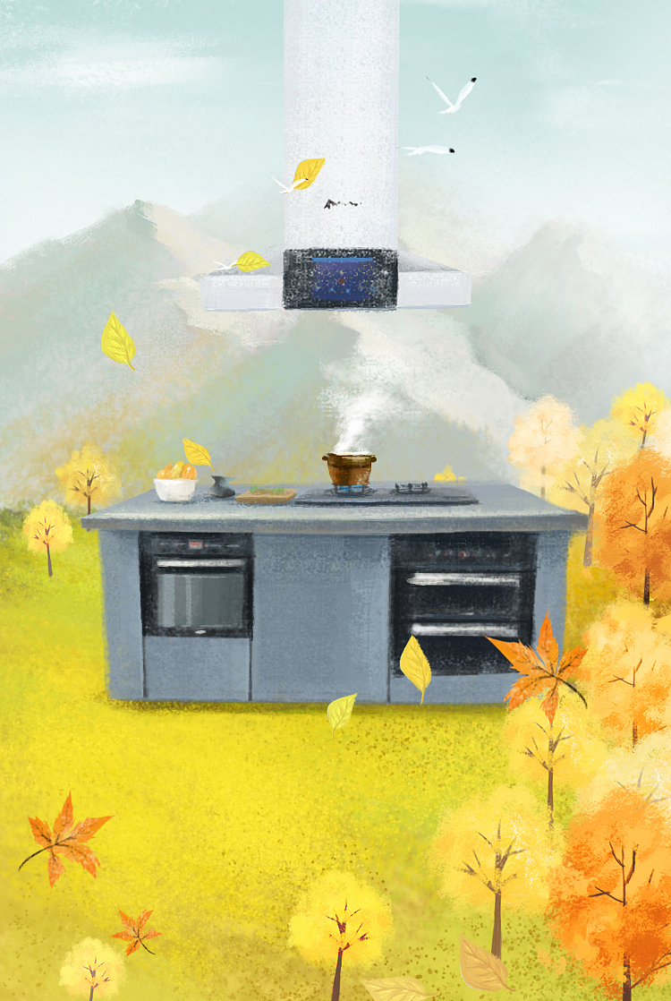 2017年一些工作图汇总·秋分篇（图ZMTI1NTI5NjAw） - 商业插画 - 站酷设计师Xiaoxiao的原创素材 - 站酷ZCOOL