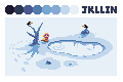 自学像素—第四波像素人物/动画/游戏素材练习（图ZMTE4MjIyMTI0） - 像素画 - 站酷设计师JKLLIN于政鑫原创素材 - 站酷ZCOOL