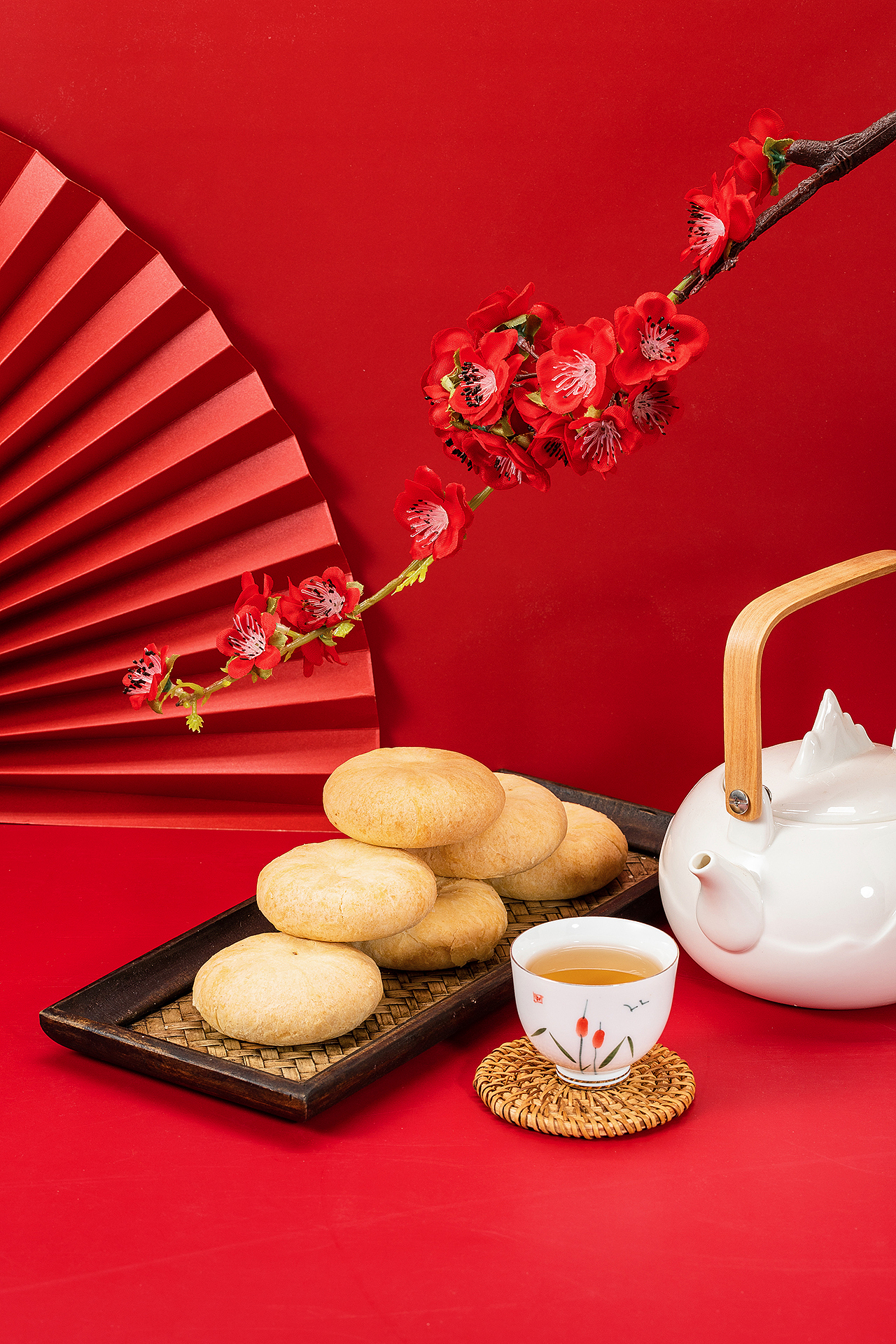 美食摄影 × 苏式月饼 × 国潮风格 × 辰光摄影