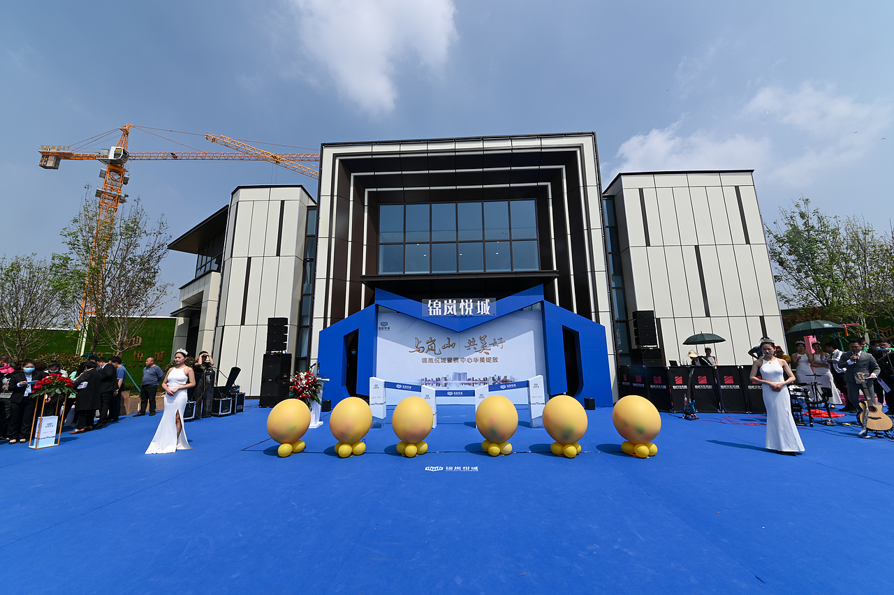 营销中心开放活动效果图及执行（锦岚悦城）（图ZMjA1NTc1Mjk2） - 场景 - 站酷设计师放狼的小羊原创素材 - 站酷ZCOOL