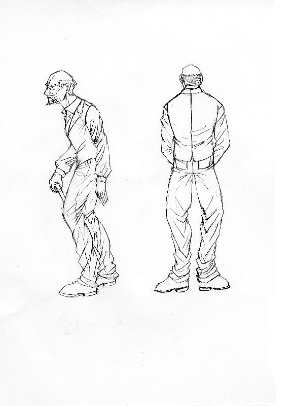 2011毕业设计<白桦林>动画设定.