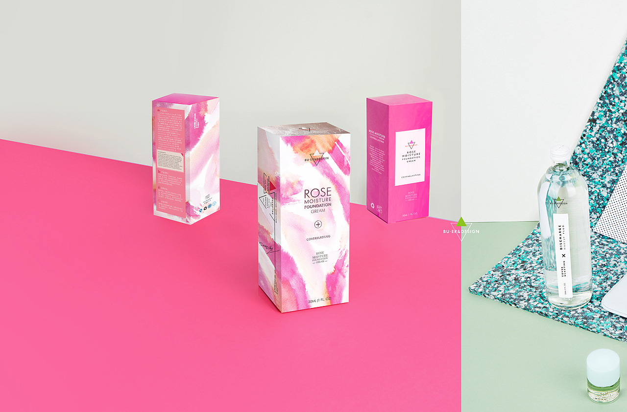 不二手造原创设计IN THE SUMMER·化妆品系列（图ZNTUzMjkzNTY=） - 包装 - 站酷设计师不二手造原创素材 - 站酷ZCOOL