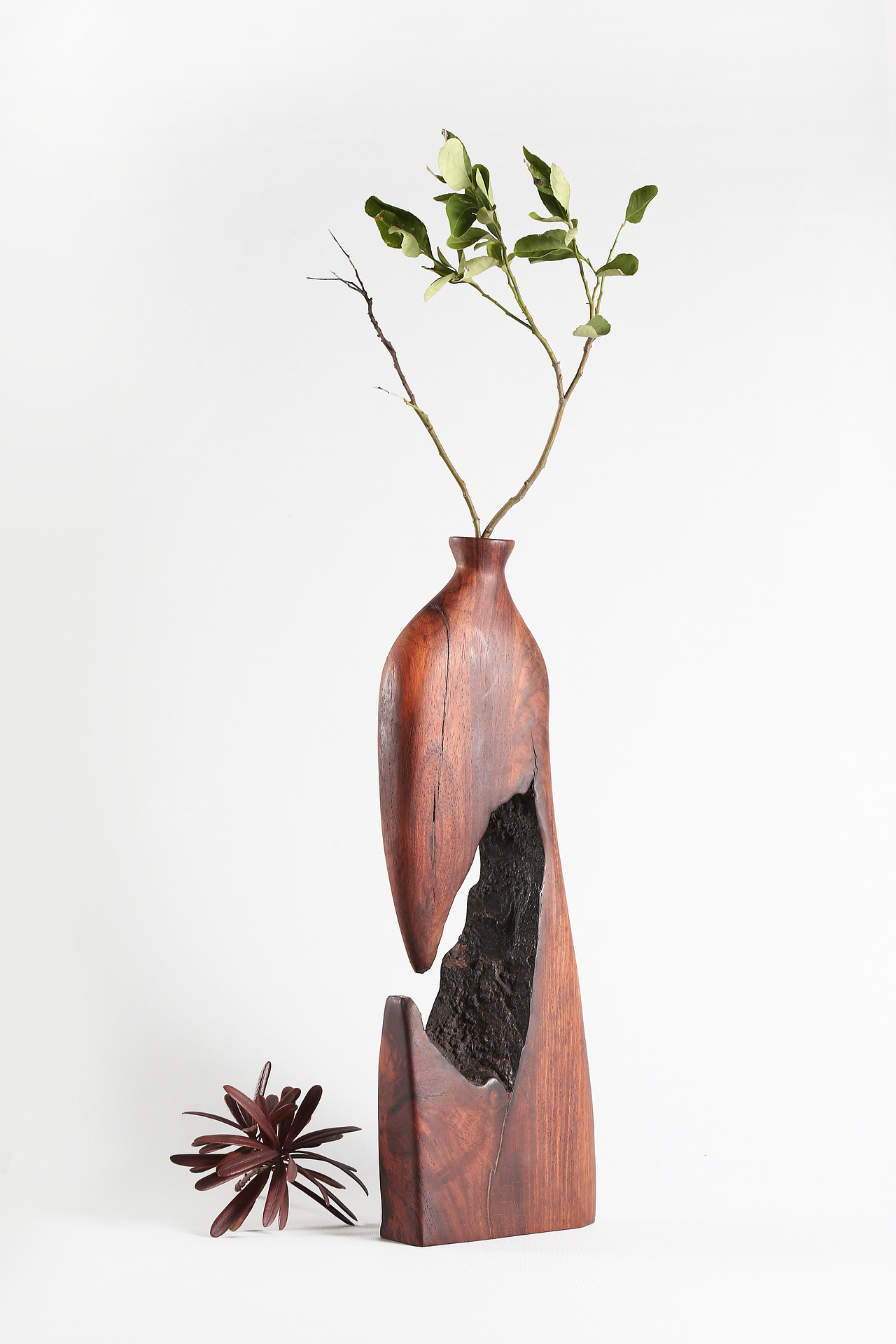 红木木插花器（图ZMTIwNzM0NDEy） - 其他手工艺 - 站酷设计师GUOFEIQIU原创素材 - 站酷ZCOOL