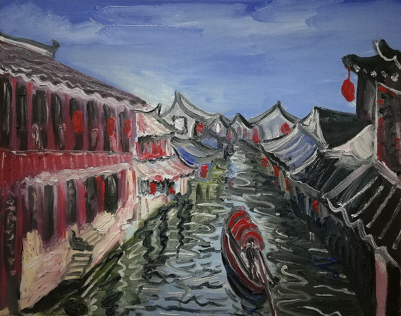 风景油画（图ZNjc3ODgxOTY=） - 绘画 - 站酷设计师jiangweipainter原创素材 - 站酷ZCOOL