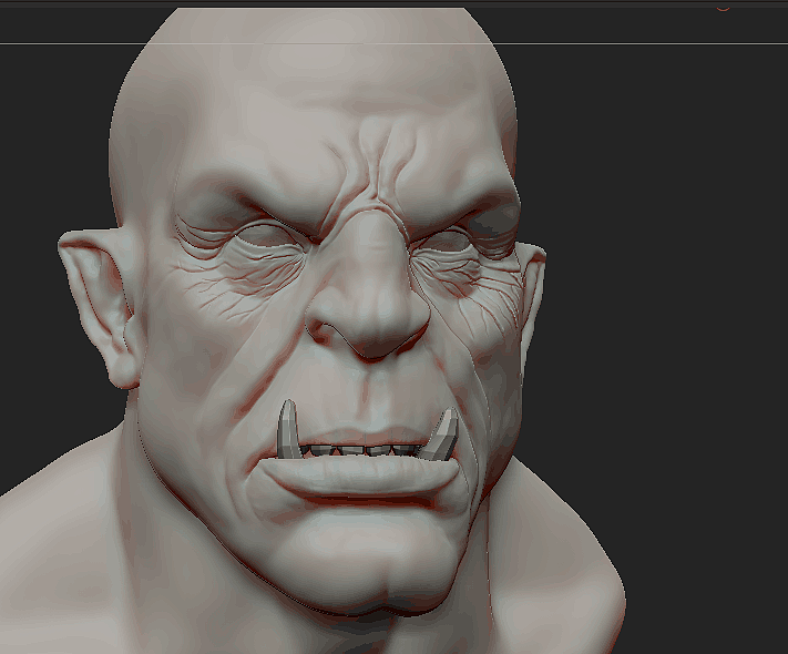 兽人练习1（图ZNzUxNzM2MDQ=） - 人物/生物 - 站酷设计师zuokangbo原创素材 - 站酷ZCOOL