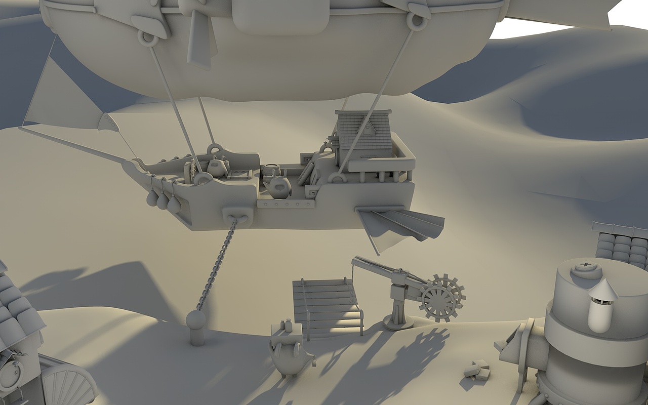 日常任务-C4D:7.云间工坊