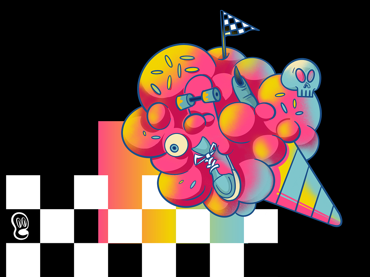 【vans艺术家tee征集】--vans甜品站