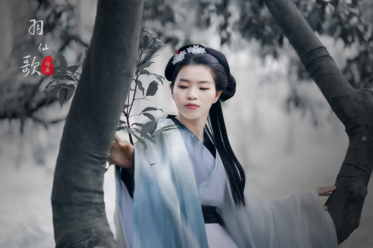 羽仙歌（圖ZMTY4NzE4OTEy） - 人像攝影 - 站酷設(shè)計師善解人意的鑫哥哥原創(chuàng)素材 - 站酷ZCOOL