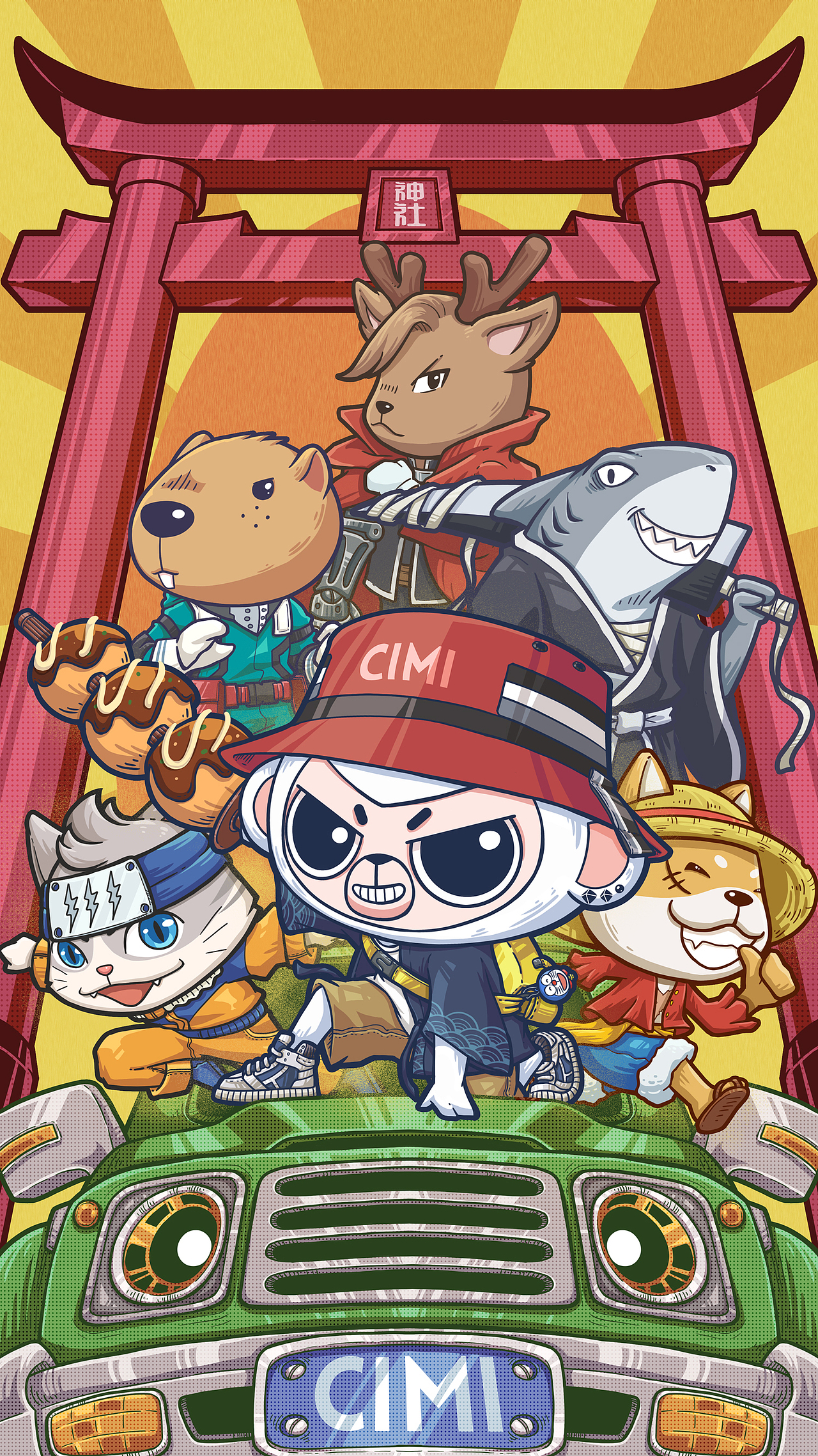 2019上半年插畫(huà)總結(jié)（圖ZMTY3NjEwNDky） - 商業(yè)插畫(huà) - 站酷設(shè)計(jì)師壹東耳原創(chuàng)素材 - 站酷ZCOOL