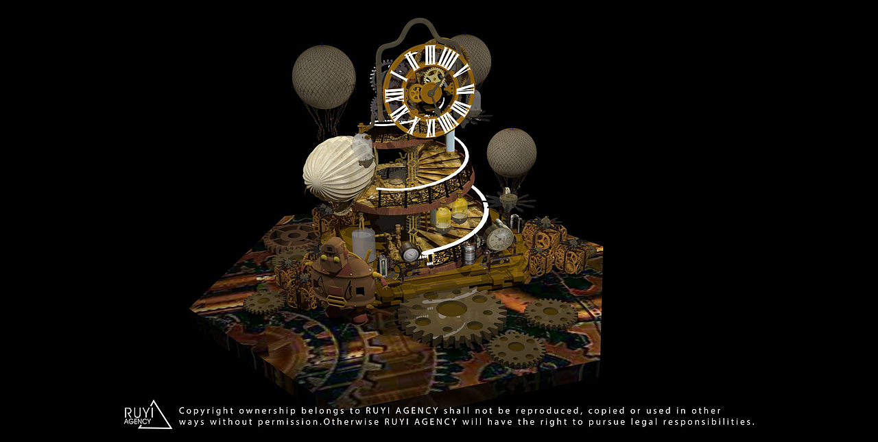 RUYI AGENCY EVENT·杭州来福士一周年庆效果图