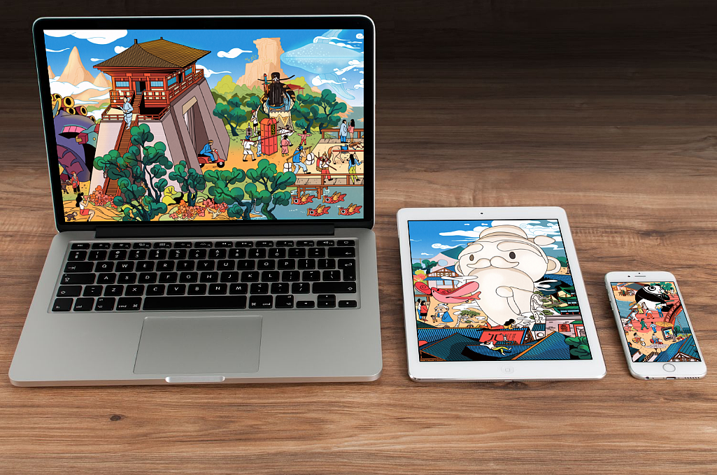 博林清河上河图（图ZMTI0NDQyNzQ4） - 商业插画 - 站酷设计师HUANGZIKANG原创素材 - 站酷ZCOOL