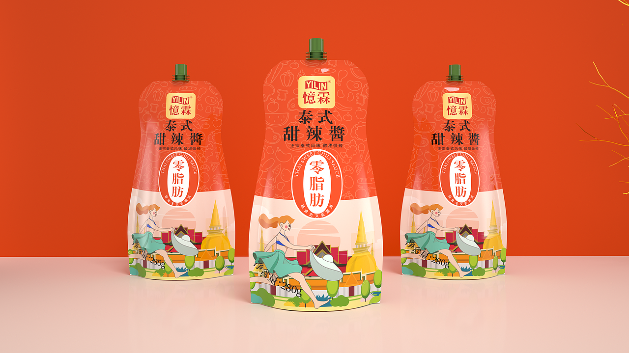广州憶霖:酱料包装设计