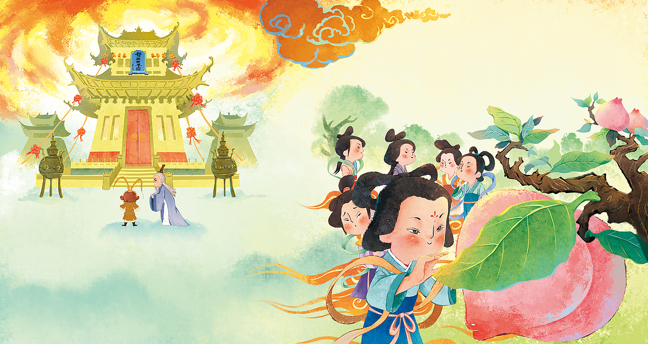 扁平风绘本（图ZMjkzMjkwMDY4） - 绘本 - 站酷设计师暮色渐蓝123原创素材 - 站酷ZCOOL
