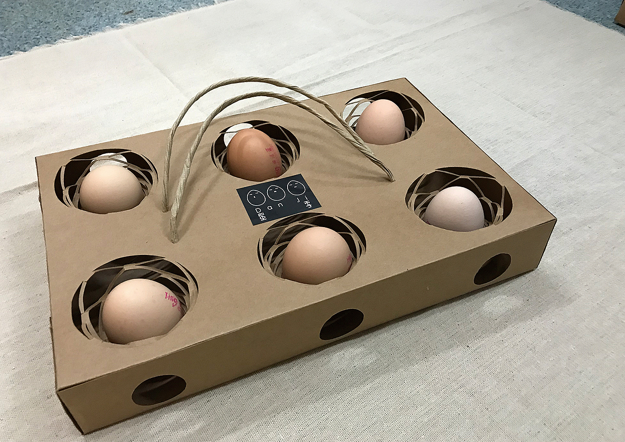 鸡蛋包装结构设计