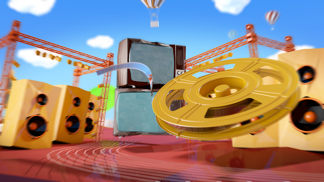 cctv3 暑假七天乐 片头视觉设定