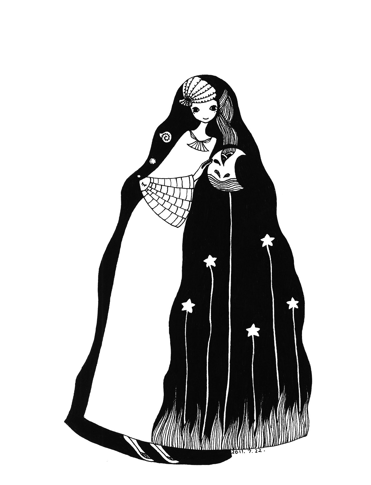 【插曲】（图ZMzM4NjI3MDA=） - 艺术插画 - 站酷设计师早寻原创素材 - 站酷ZCOOL