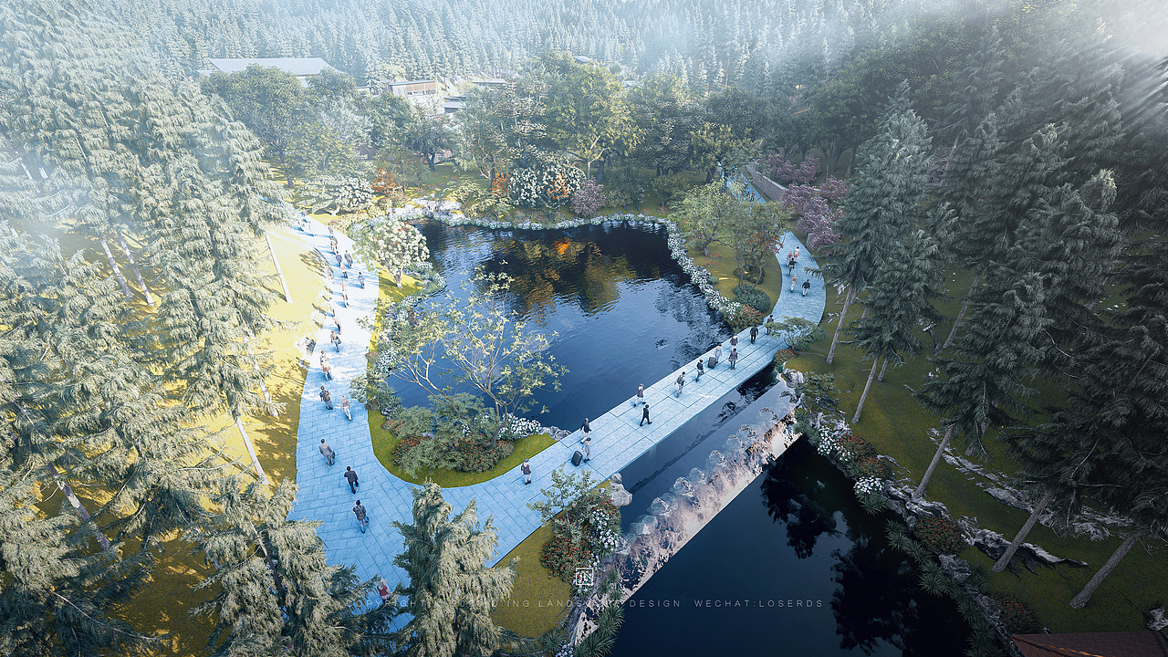 BOUTIQUE RESORT LANDSCAPE DESIGN | LUMION