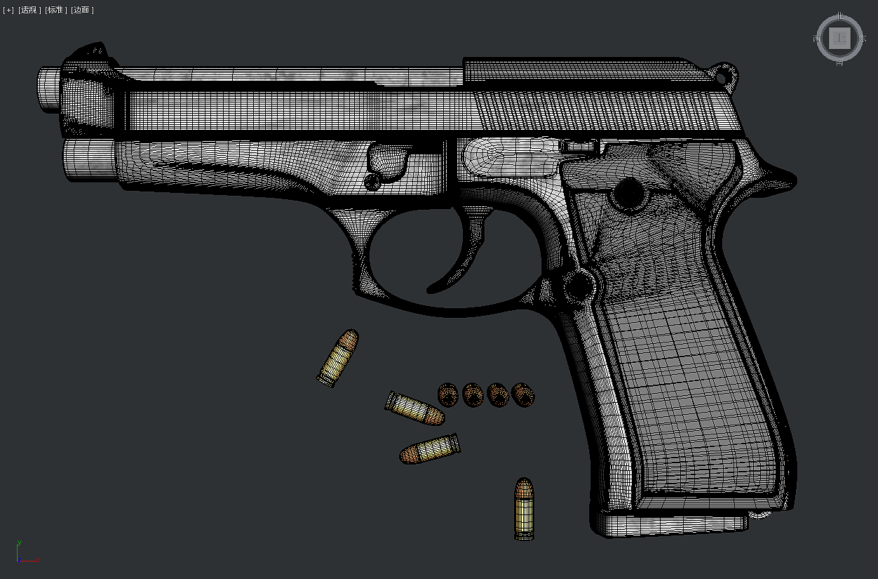 手枪 建模渲染（写实）（图ZMjcyMjY0MzUy） - 机械/交通 - 站酷设计师张雄15011195384原创素材 - 站酷ZCOOL