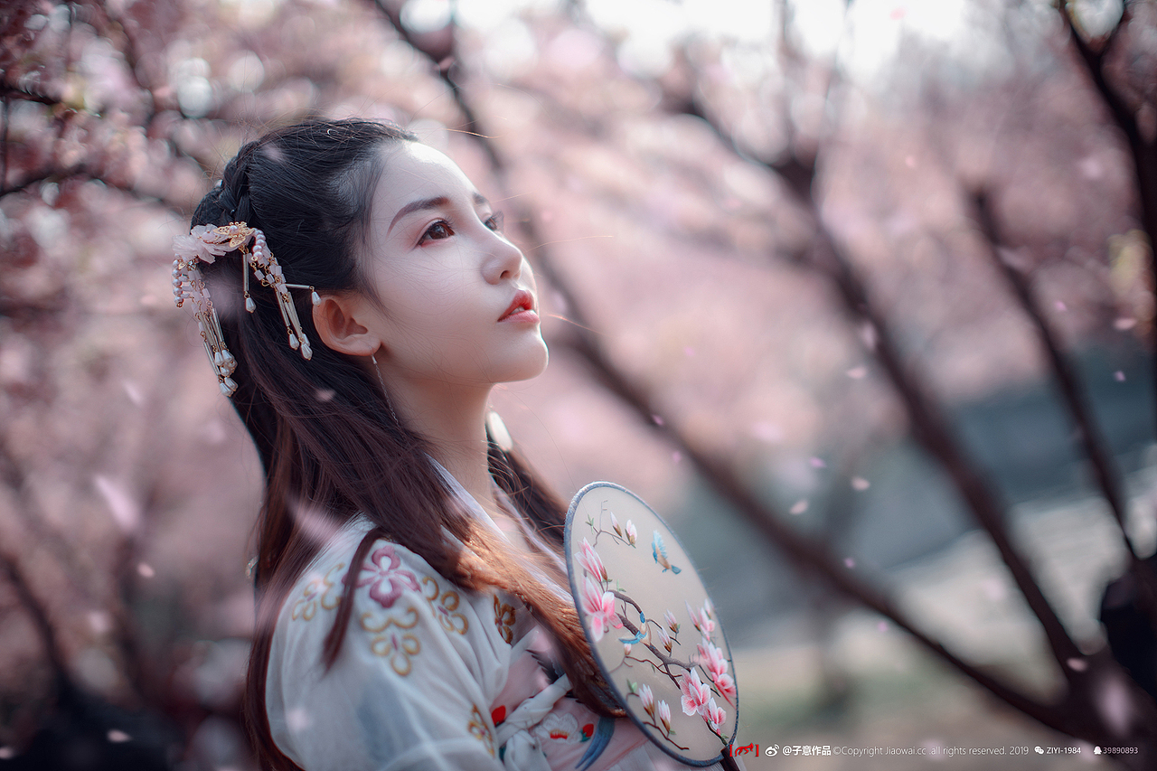 《樱花落，纷如雪》（图ZMTUyMzcyOTA4） - 人像摄影 - 站酷设计师摄影师子意原创素材 - 站酷ZCOOL