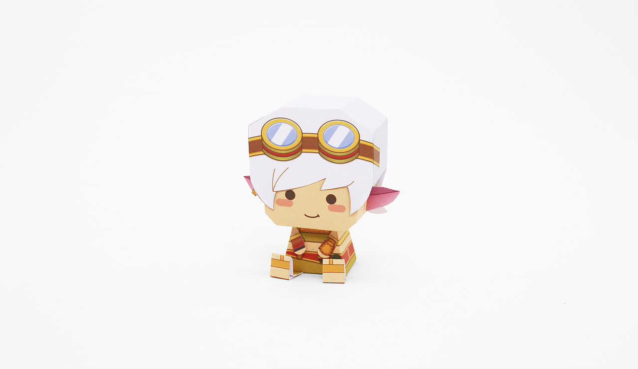 英雄联盟_约德尔人_纸模型设计（图ZMTc1MDU5Mjg4） - 其他手工艺 - 站酷设计师纸模设计师JENTC原创素材 - 站酷ZCOOL