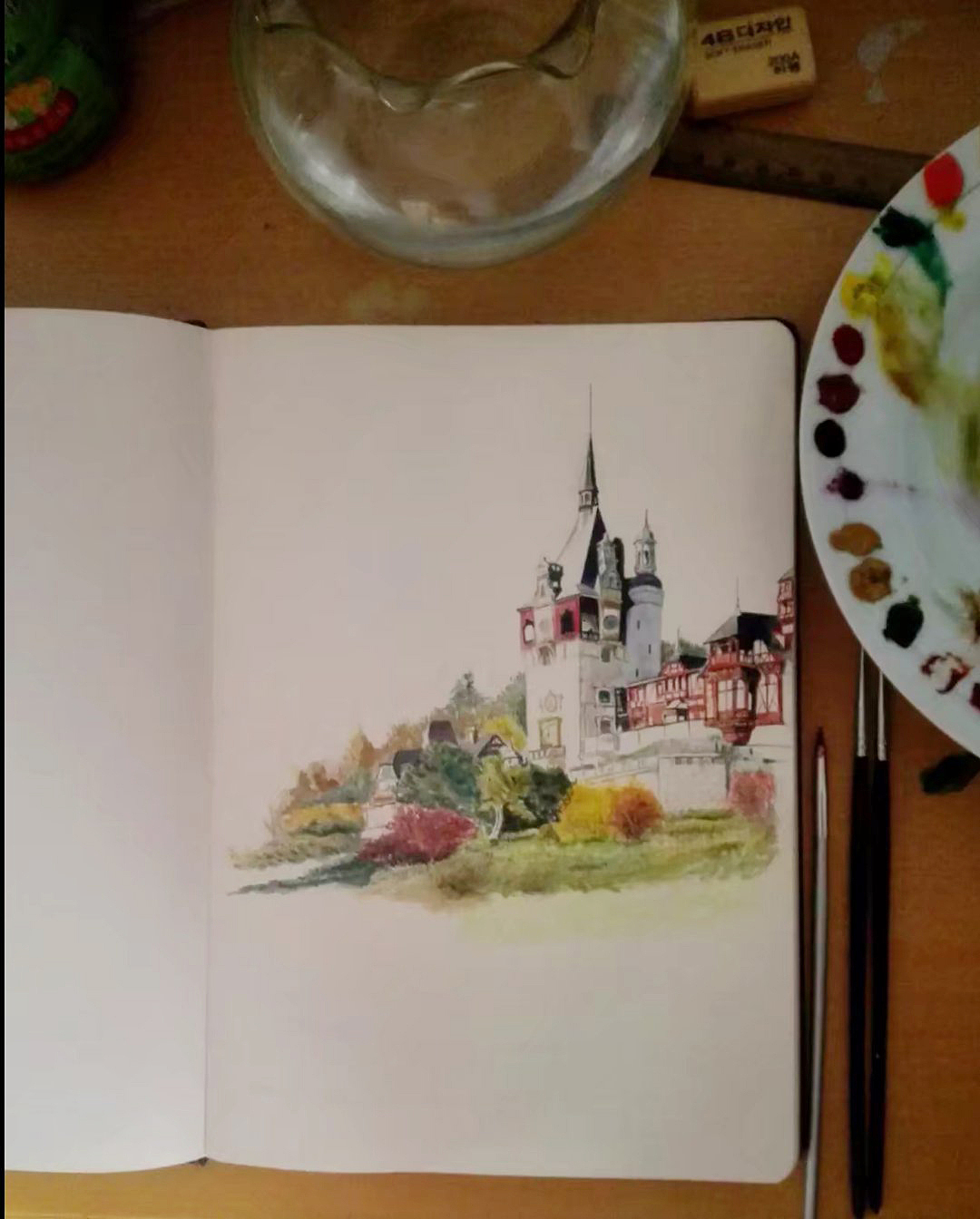 水彩手绘（图ZMTI0NzA1MjAw） - 艺术插画 - 站酷设计师凉调藕原创素材 - 站酷ZCOOL