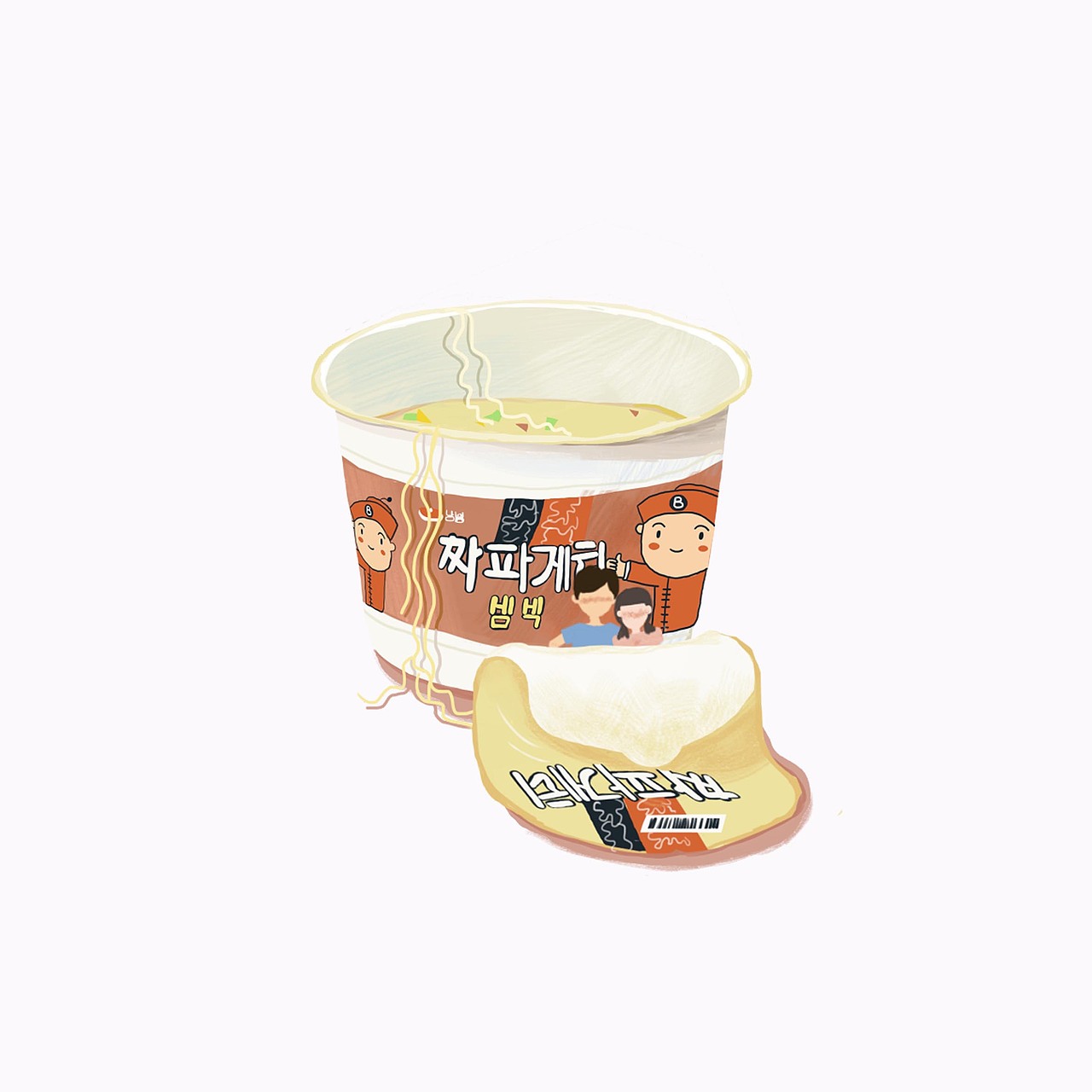 深夜泡面（图ZMTEzMTU5NzY0） - 创作习作 - 站酷设计师bbabym原创素材 - 站酷ZCOOL