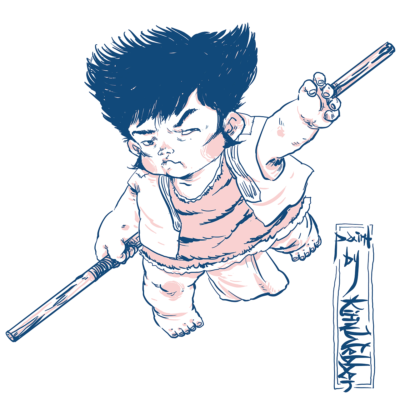 新的插画，双色和涂鸦的风格（图ZNDUwNjA3MjA=） - 新锐潮流插画 - 站酷设计师kirinwebber原创素材 - 站酷ZCOOL