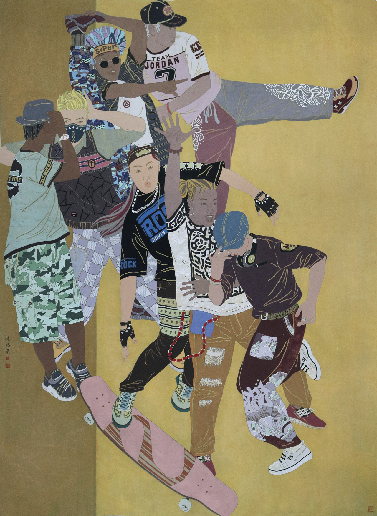 街舞系列|纯艺术|绘画|夺斯米孔 - 原创作品 - 站酷 (zcool)