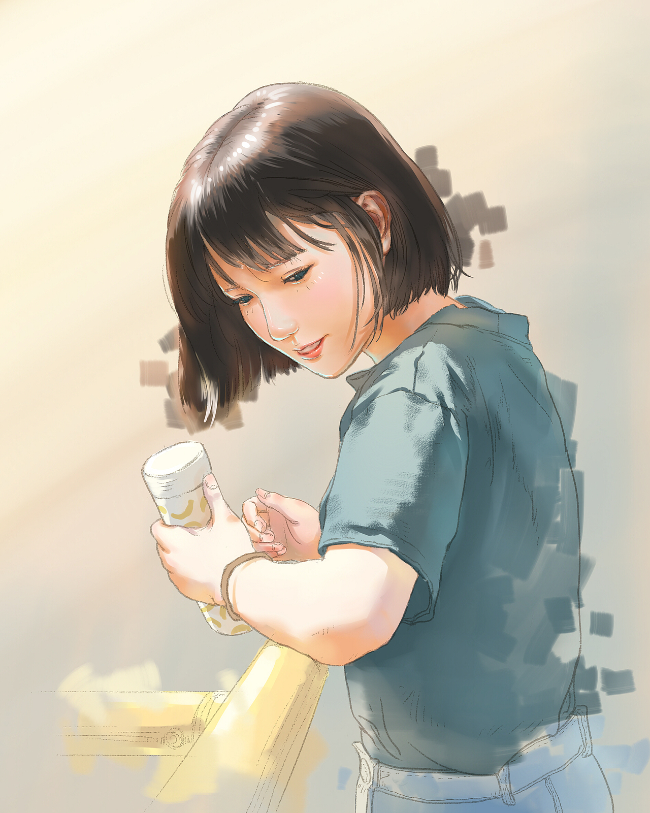 韦乃仁的人物绘画