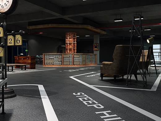 “小空间大流动”--家具展示设计