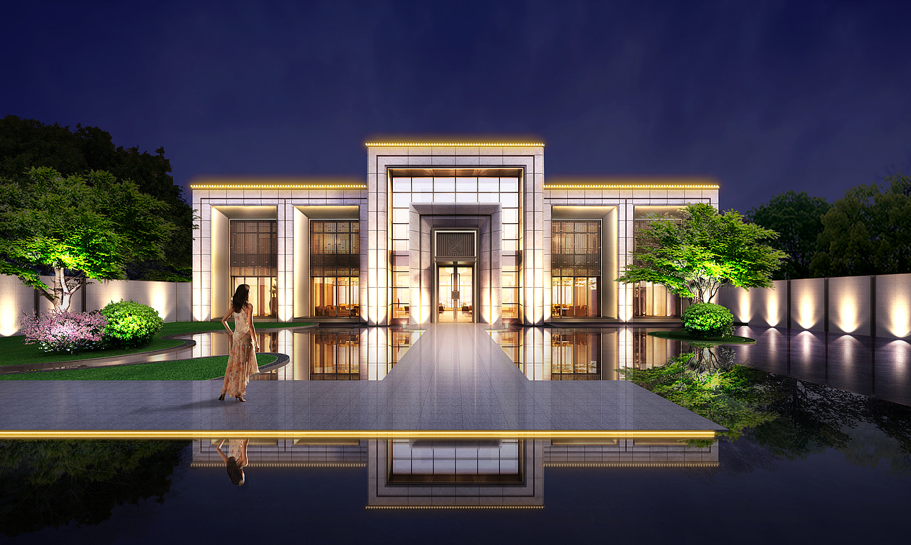 建筑效果图（图ZMjAzMDk2NzA4） - 其他平面 - 站酷设计师设计师阿成原创素材 - 站酷ZCOOL