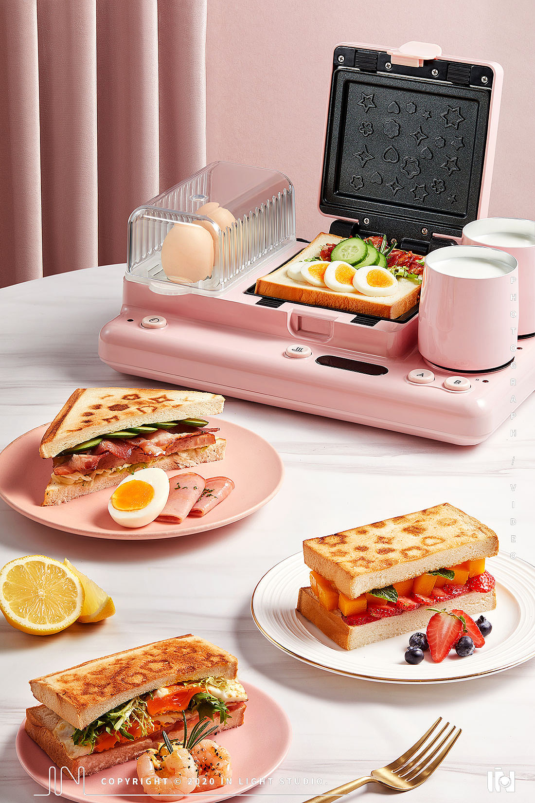 【平面+视频】格伊 ✖INLIGHT l 轻食机拍摄 