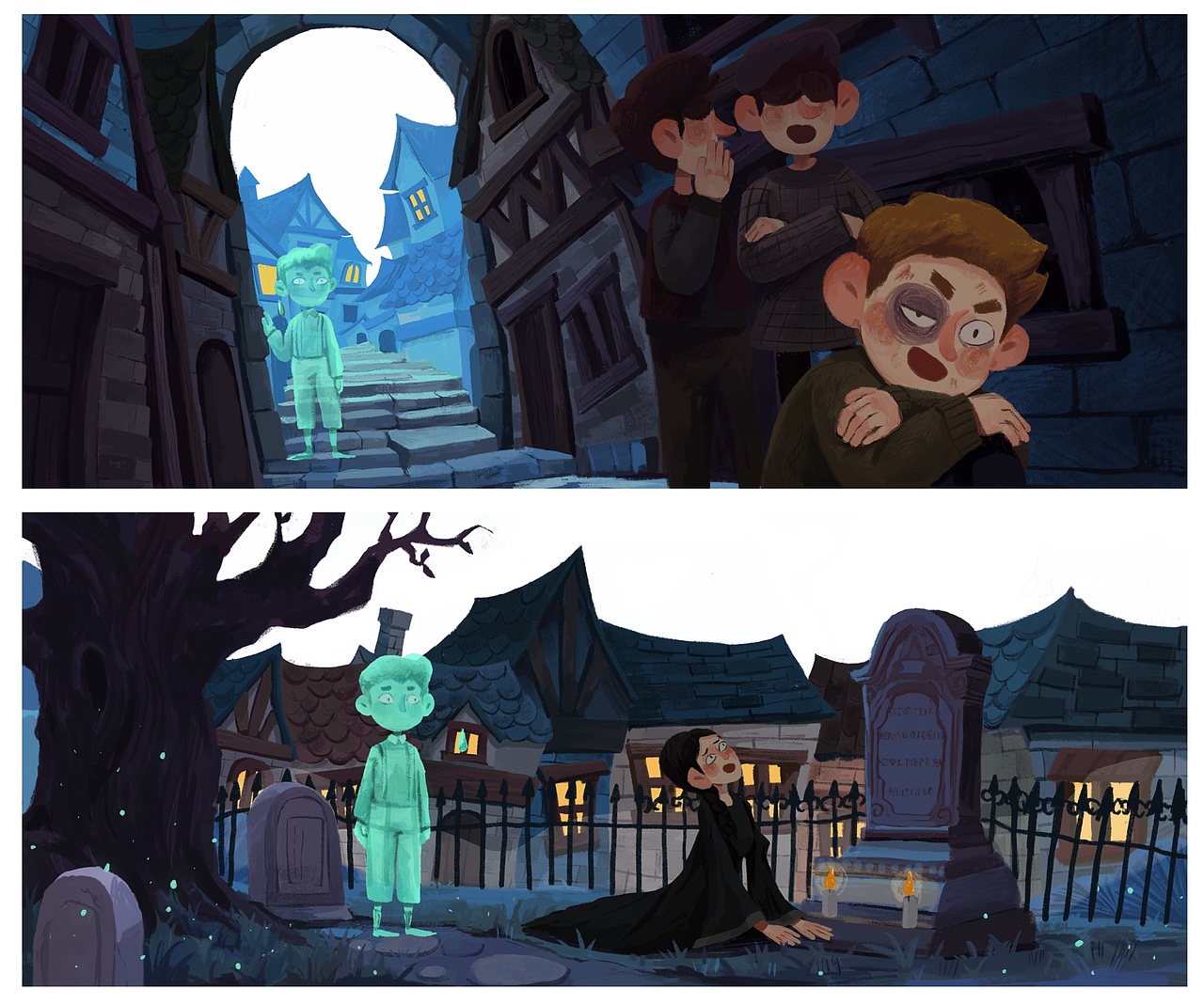 原创绘本故事《开心国》（图ZMzczMDk0MjI4） - 绘本 - 站酷设计师拿颇里原创素材 - 站酷ZCOOL