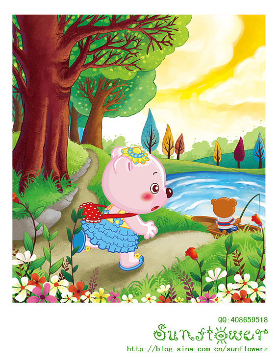 Growth儿童绘本（图ZNjQzMjE2） - 艺术插画 - 站酷设计师爱绘集原创素材 - 站酷ZCOOL