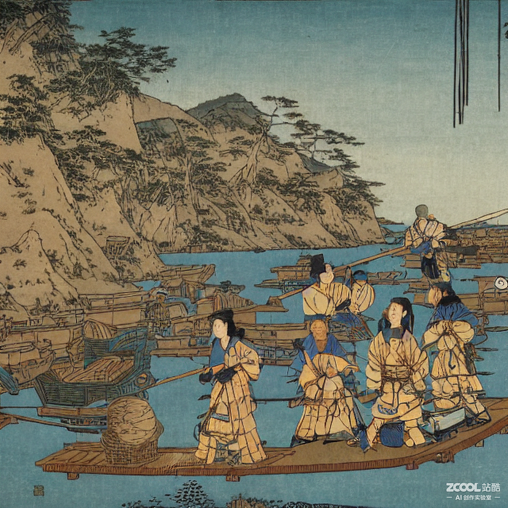 准备出海捕鱼的渔民