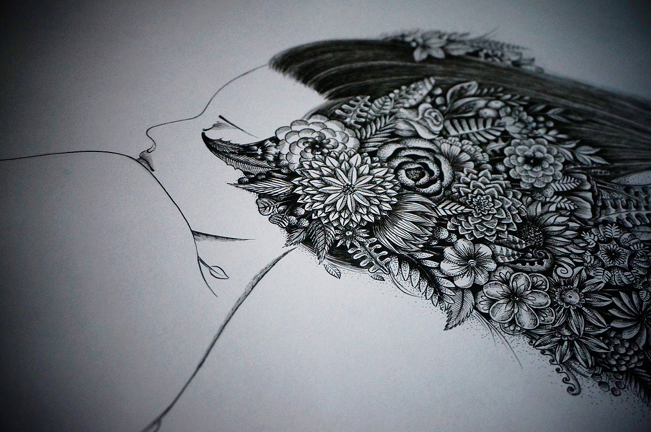 花奴系列（图ZMzQ0OTg3MDQ=） - 绘画 - 站酷设计师兔籽Echo原创素材 - 站酷ZCOOL