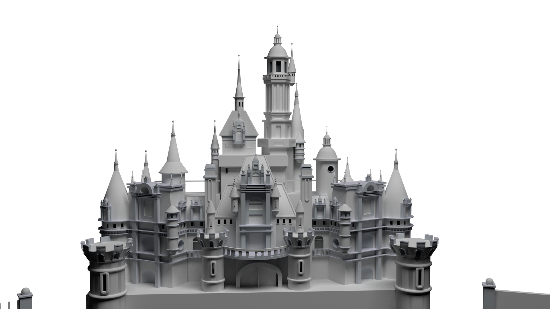 迪士尼c4d