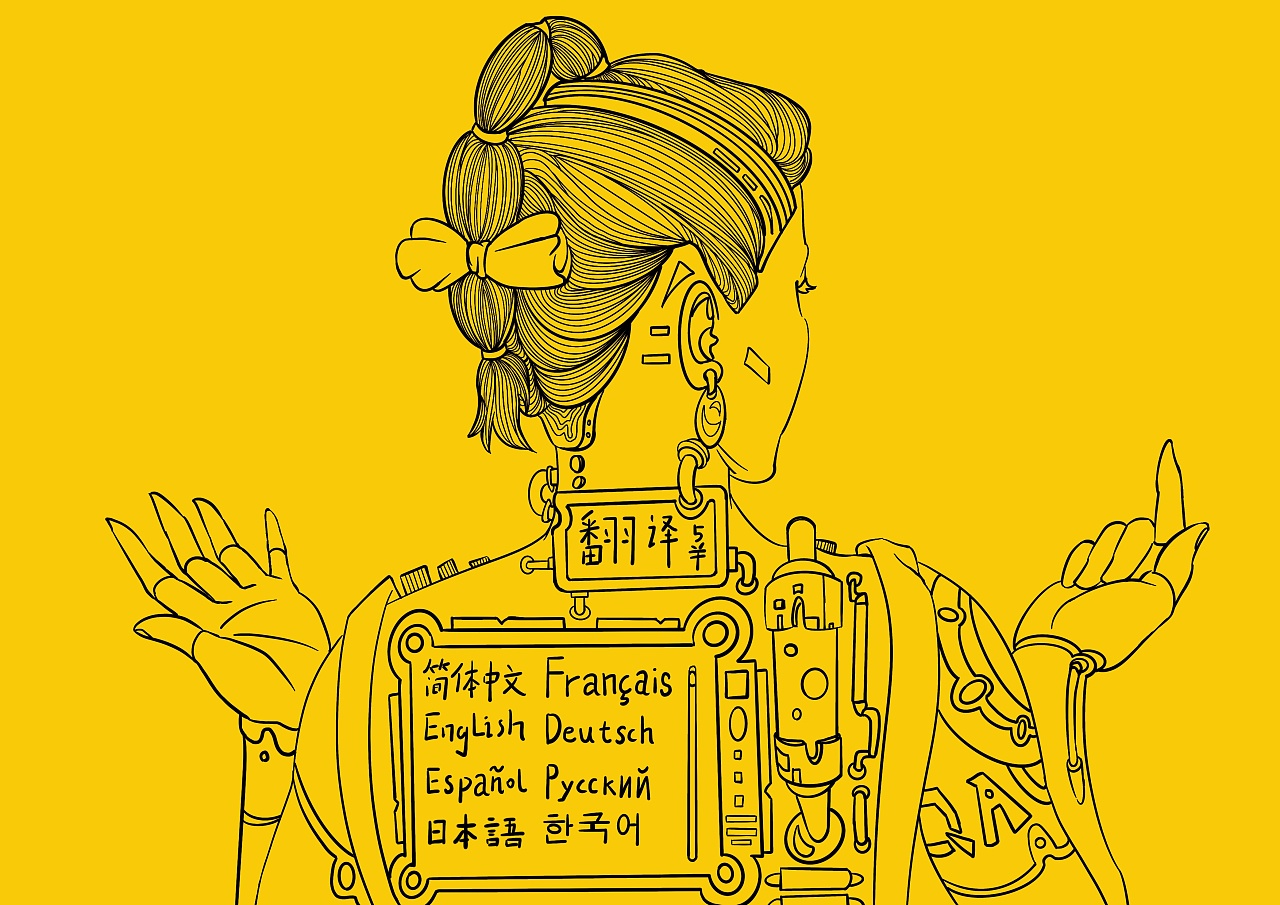 赛博朋克风格插画和一些线稿|插画|商业插画|气得吃了五个馒头 - 原创