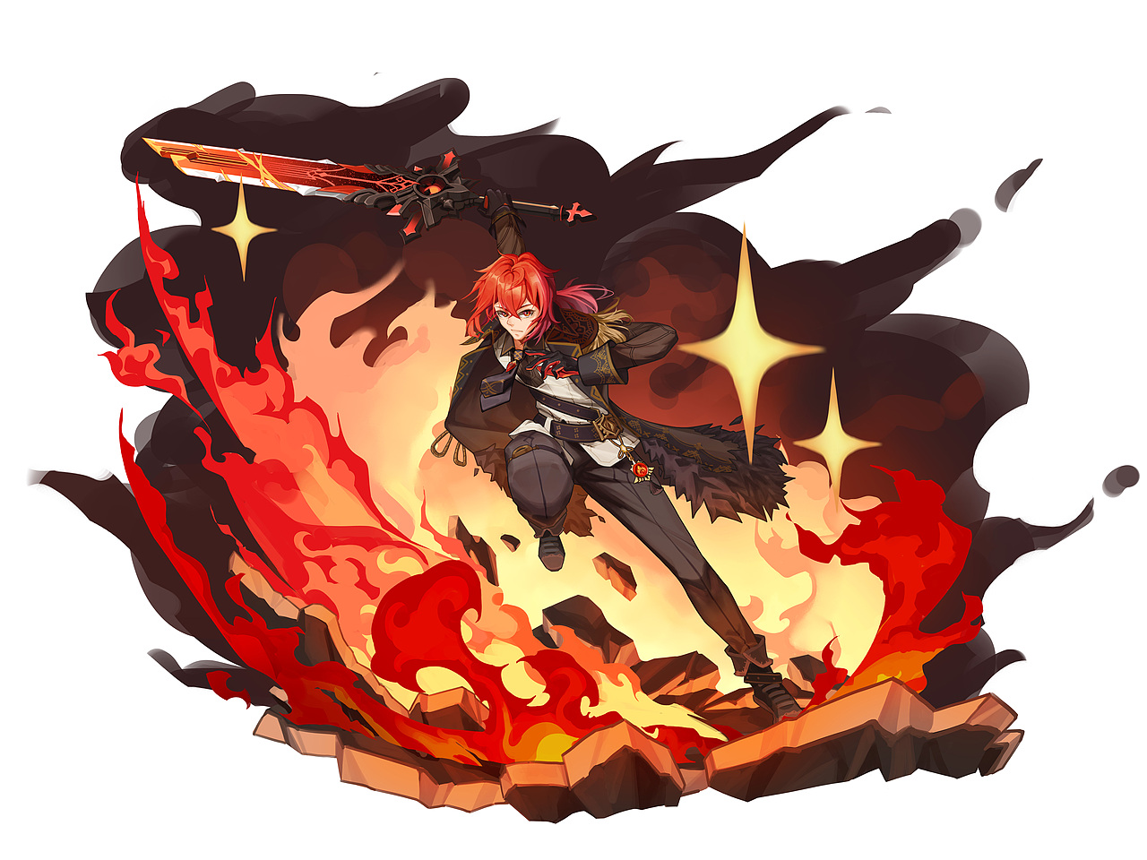 迪卢克同人立绘