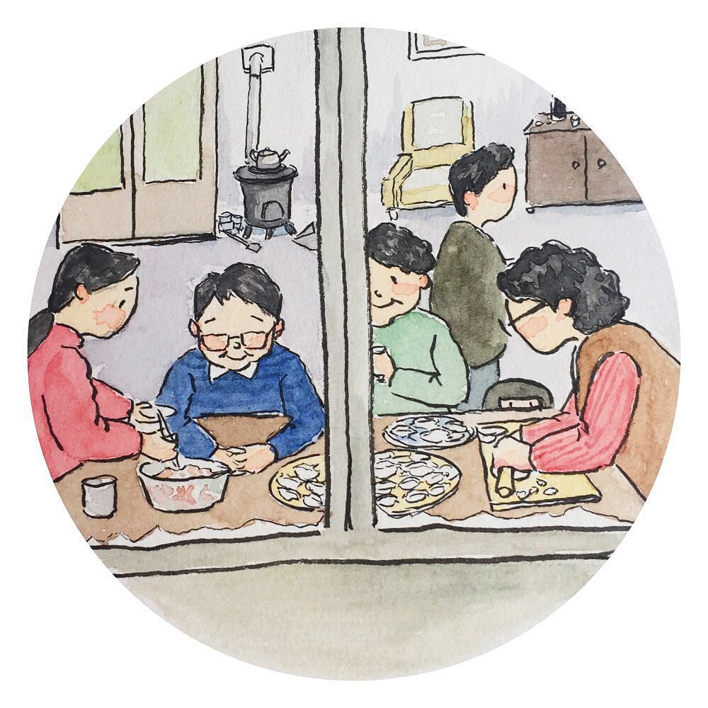 关于年味儿的回忆|插画|创作习作|我是傻孩子_原创作品-站酷zcool
