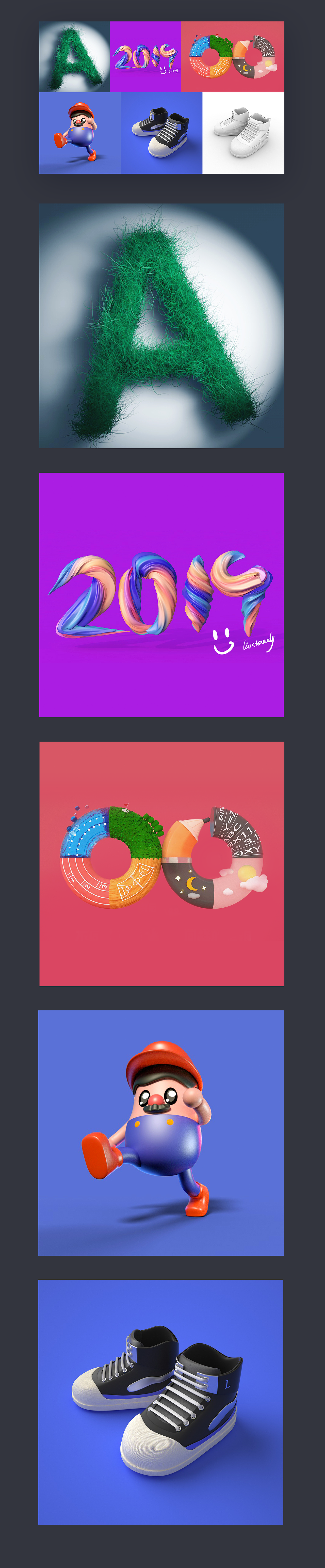 C4D设计练习-第二批（图ZMjA1ODkxODYw） - 产品 - 站酷设计师lionisready原创素材 - 站酷ZCOOL