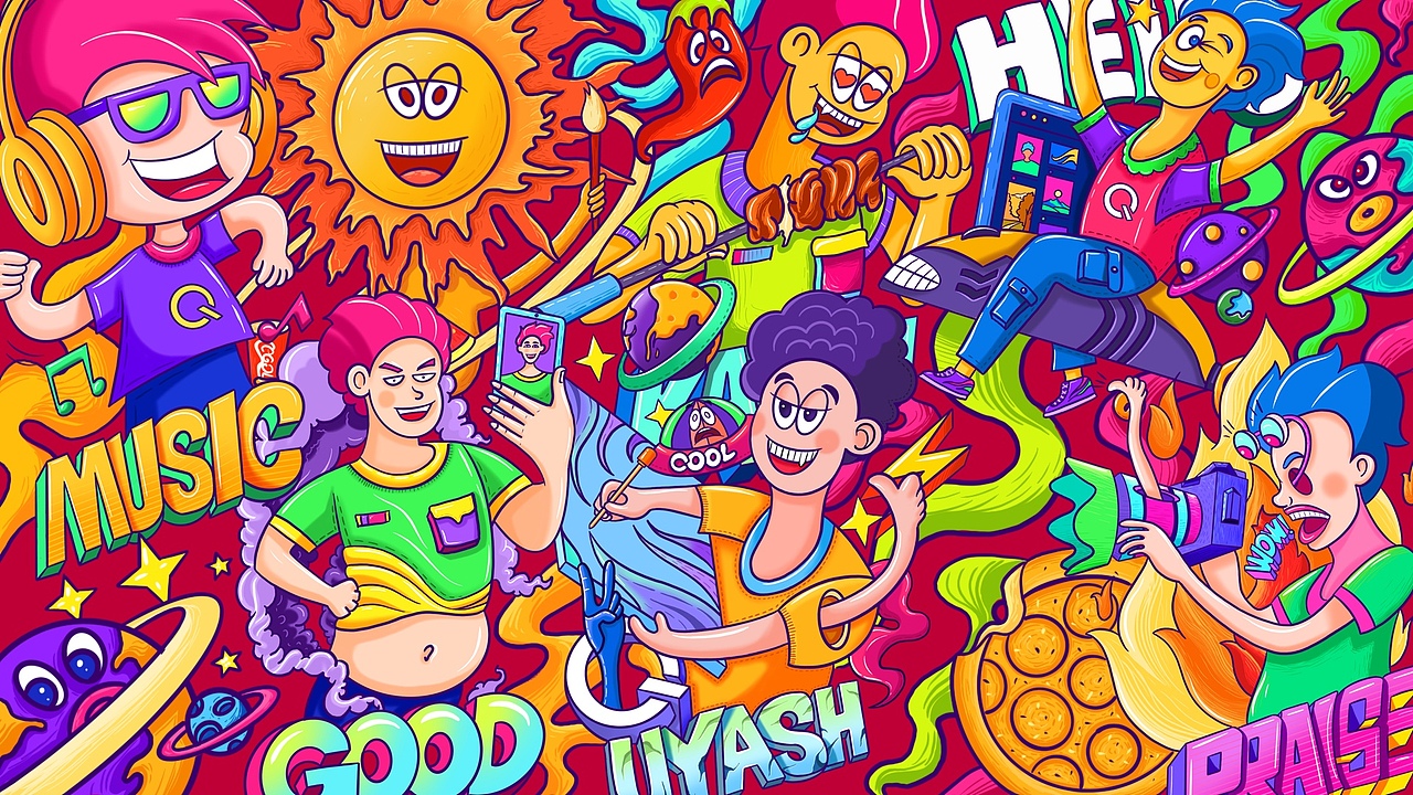 我（图ZMTU4MTI4MzMy） - 创作习作 - 站酷设计师IM阿布原创素材 - 站酷ZCOOL