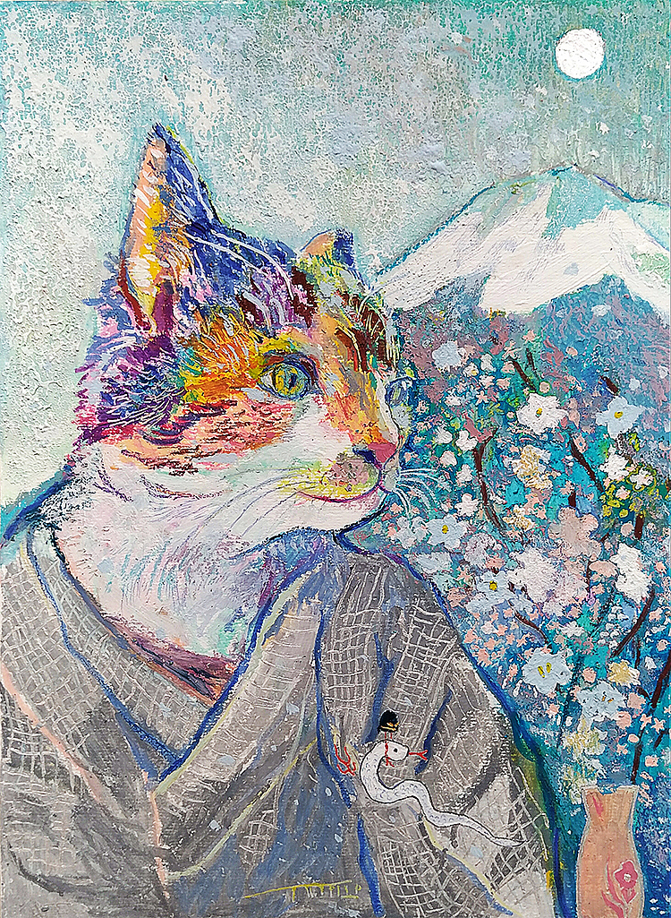 吾辈是猫08（图ZMTU5NTQ0Mzk2） - 创作习作 - 站酷设计师Asch修原创素材 - 站酷ZCOOL