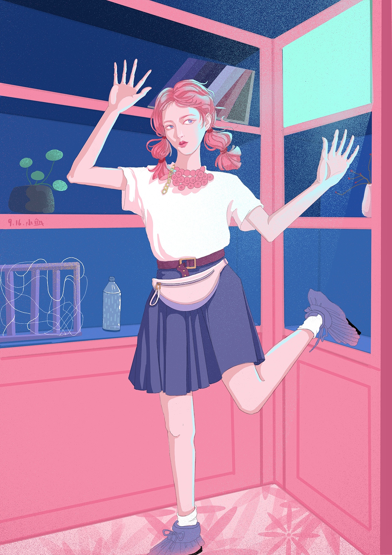人物系列（图ZMTc5NjM0OTcy） - 创作习作 - 站酷设计师一只小鱼123原创素材 - 站酷ZCOOL