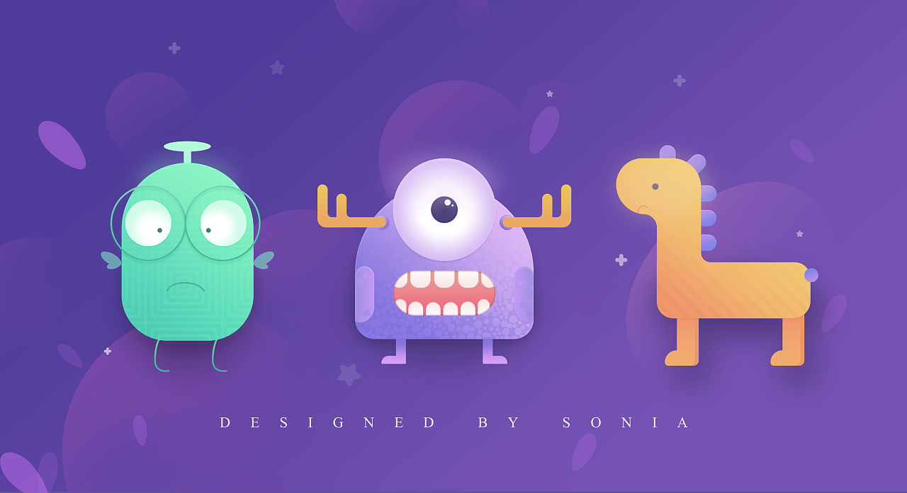 小怪兽 little monsters