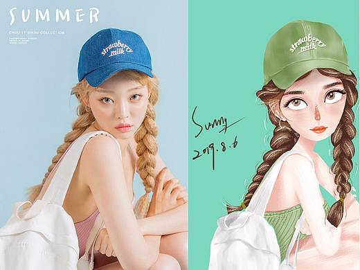 手繪插畫人物（個人主頁-ZMzgxODMzMTI=） - 藝術(shù)插畫 - 站酷設(shè)計師Z09182737原創(chuàng)素材 - 站酷ZCOOL