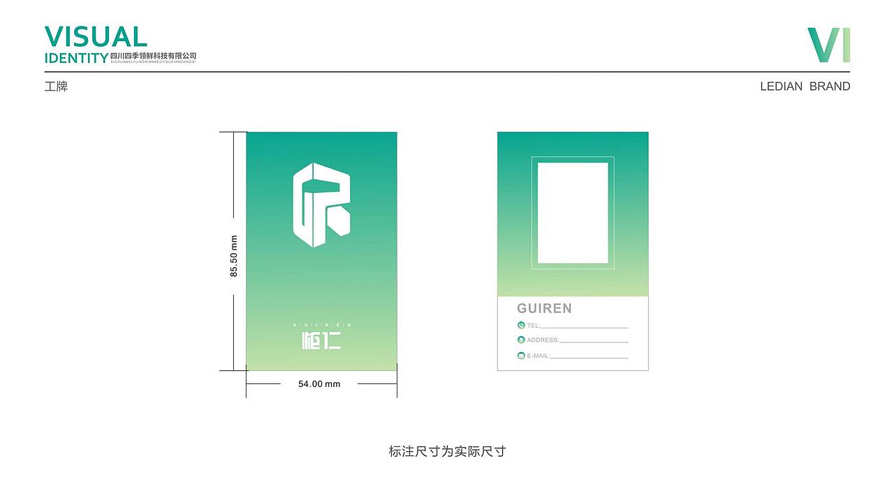 柜仁·水果科技品牌VI设计