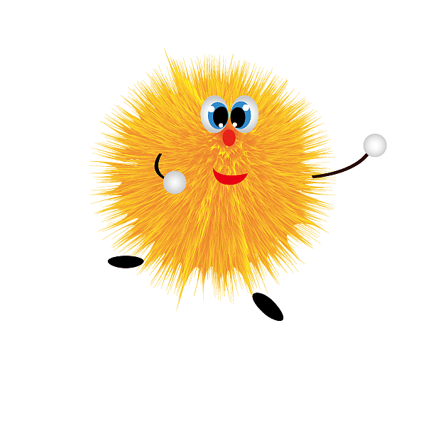 小毛怪（图ZMTc5NzgxMjMy） - IP形象 - 站酷设计师jin20191007原创素材 - 站酷ZCOOL