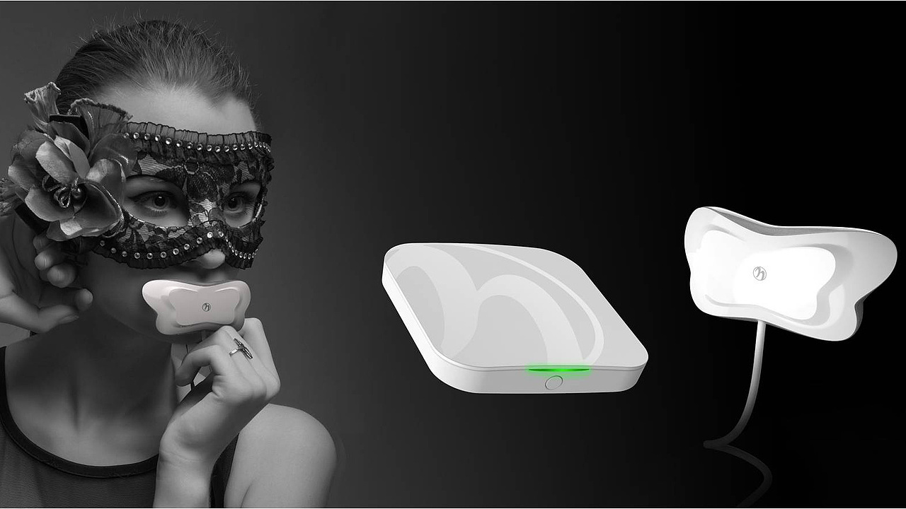 电子产品外观设计-美牙仪外观设计